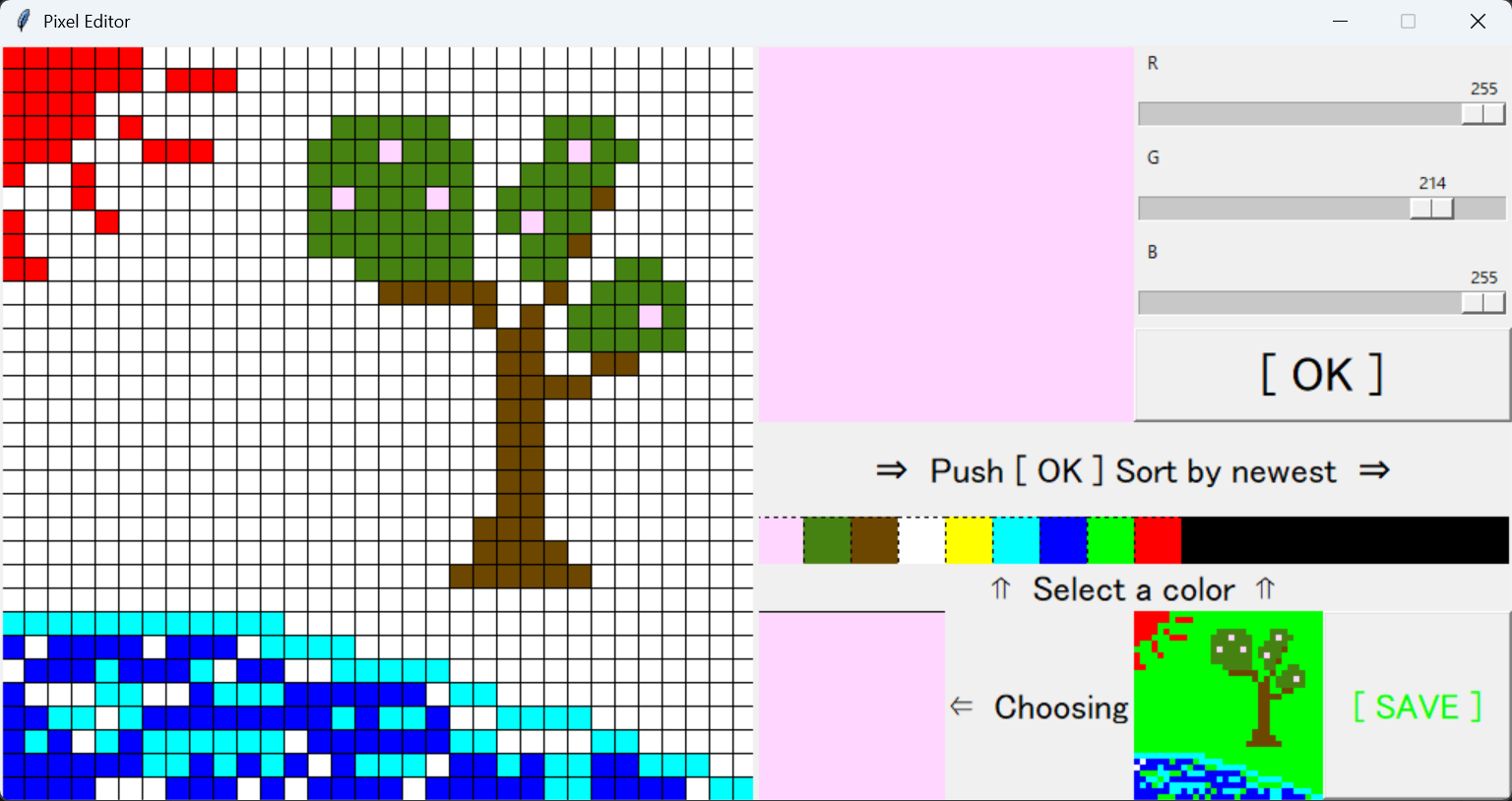 pixel editor